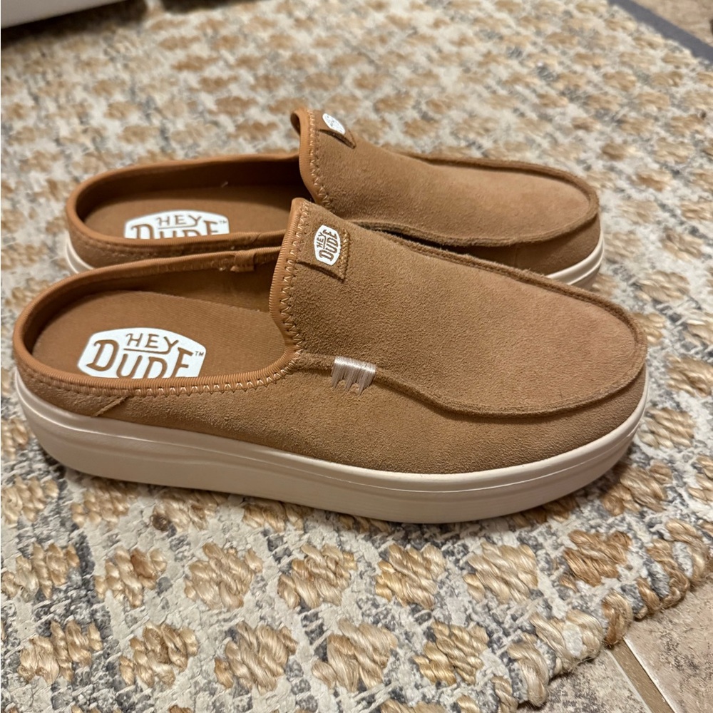 Hey Dude Austin lift classic Tan Slip-On Shoes